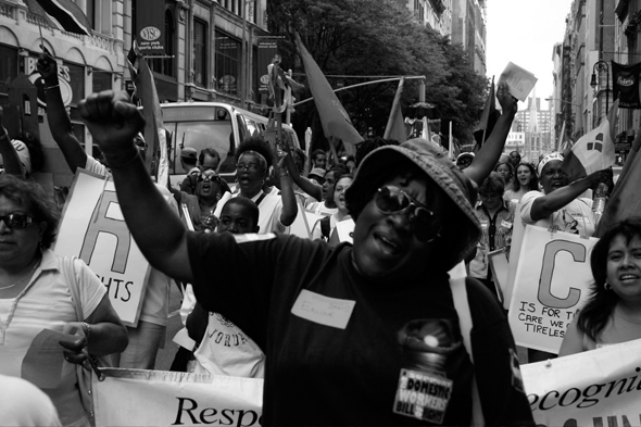 Domestic Workers protest
