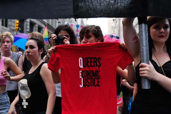 Dyke March photo by Syd London