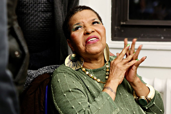 Ntozake Shange at Barnard College