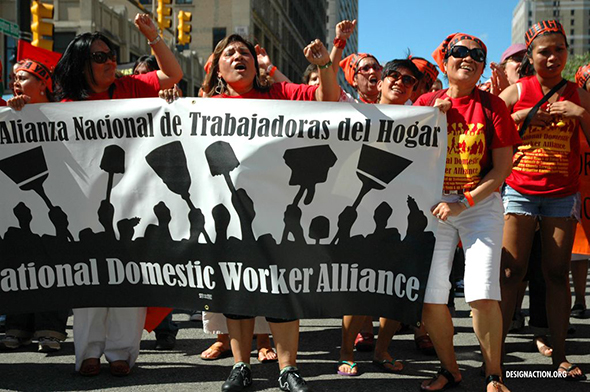 Domestic Workers Protest