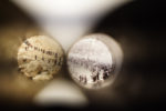 Sarah Beddington, Binocular viewer (2013). Courtesy of Hawthorn Archive.
