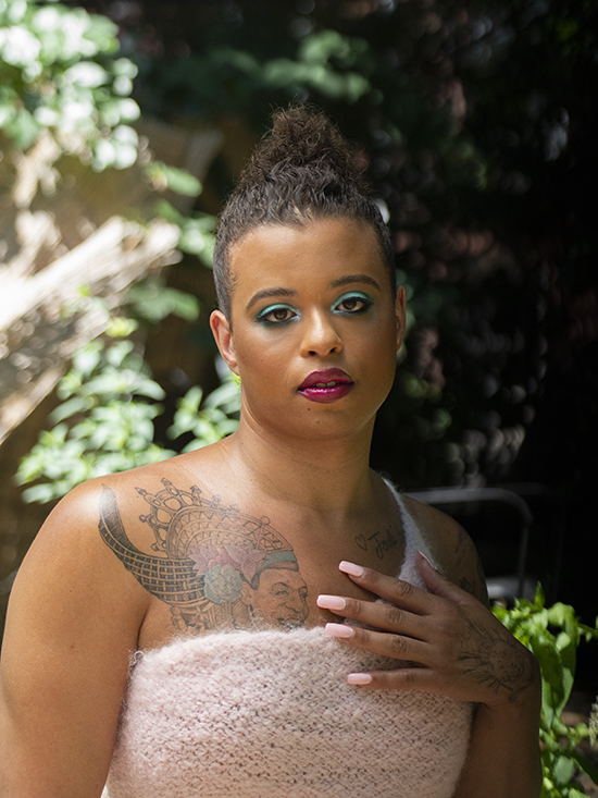 portrait of artist Tourmaline